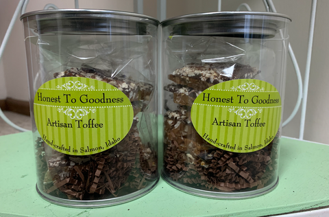 TWO PACK OF CLEAR GIFT TINS FREE SHIPPING!!